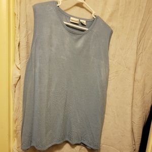 Plus Size Blue Sweater
